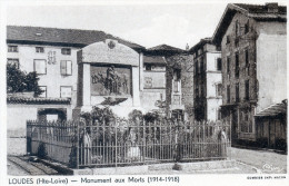 LOUDES - Monument Aux Morts (1914-1918) - - Loudes