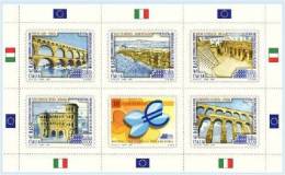 ITALIA  - ITALY - ITALIE - 2009 - GIORNATA DELL'EUROPA  - LIBRETTO Da 5 Valori ** - 2001-10: Mint/hinged