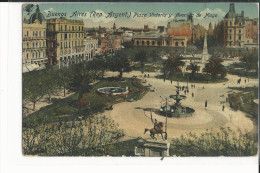 BUENOS AIRES PLAZA VICTORIA Y AVENIDA DE MAYO - Argentina