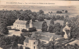 ¤¤   -   VILLEBLEVIN    -   Vue à Vol D´Oiseau Du Chateau Et Des Dépendances    -  ¤¤ - Villeblevin
