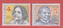 2000 ** (sans Charn., MNH, Postfrish)   Yv 314/5   Mi 361/2 - Unused Stamps