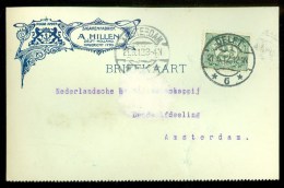 GEILLUSTREERDE * HANDGESCHREVEN BRIEFKAART Uit 1912 Van DELFT Naar AMSTERDAM * NVPH 55   (9809e) - Lettres & Documents