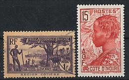 COTE D IVOIRE   N°114 * -157 - Oblitérés