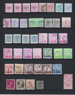 Lot  80 Timbres Oblitérés BELGIQUE - Andere & Zonder Classificatie