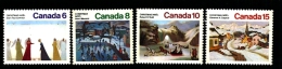 CANADA - 1974  CHRISTMAS  SET  MINT NH - Unused Stamps