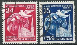 DDR 1952 Mi-Nr. 320/21 O Used (92) - Used Stamps
