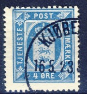 ##Denmark 1916. Official Stamp. Michel 13. Used(o) - Officials