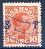 ##Denmark 1917. Military Stamp. Michel 2. Used(o). - Officials