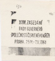 J1825 - Czechoslovakia (1945-79) Control Imprint Stamp Machine (R!): Council Of Governors Of Red Cross Societies 1961 - Essais & Réimpressions