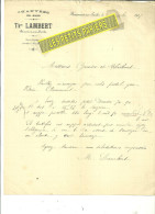 72 - Sarthe - BEAUMONT-SUR-SARTHE - Facture LAMBERT - Chanvre En Gros – 1905 - REF 187 - 1900 – 1949