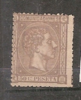 Spain * & 1875 ALFONSO XII (168) - Unused Stamps