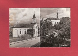 CPSM Photo..dépt 77..PONTHIERRY  :  Deux Aspects De La Chapelle Paroissiale..Scan B  : Voir Les 2 Scans - Saint Fargeau Ponthierry