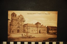 CP, 03, SOUVIGNY L'Eglise Et Le Monument Voyagé En 1931 - Sonstige & Ohne Zuordnung