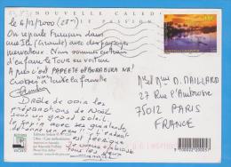 POSTCARD NEW CALEDONIA + STAMPS - Nouvelle-Calédonie