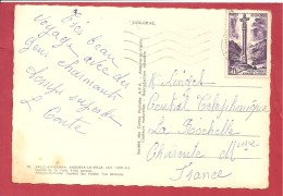 Y&TN°148        ANDORRE LA VIEILLE   Vers   FRANCE   1959  2 SCANS - Storia Postale