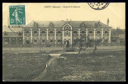 Cpa Du 80 Conty - Hospice St Antoine   FRM 7 - Conty