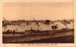 Egypte - LUXOR - The Luxor Temple Seen From The Nile - Luxor