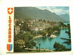 LOCARNO  MURALTO   SVIZZERA SCHWEIZ  SUISSE  SWITZERLAND VIAGGIATA   COME DA FOTO POSTCARD USED - Muralto