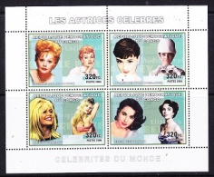 Congo 2006 Actrices Celebres  M/s ** Mnh (19800B) - Neufs