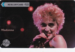 Paytelco, PYPS004, Popstars, Madonna, Unused £10 Card, 2 Scans. - [ 4] Mercury Communications & Paytelco