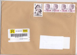 2015 , Luxembourg , Used Cover - Briefe U. Dokumente