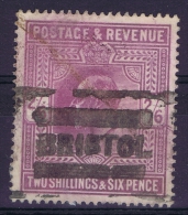 Great Britain  SG 262 Dull Purple  , Yv Nr 118 Used Cancel Bristol - Oblitérés