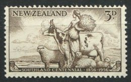 Nelle Zélande - ** N° 250 - Mouton, Boeuf - Neufs