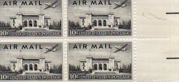 4 TIMBRES ETATS-UNIS 10c  Air Mail - Other & Unclassified