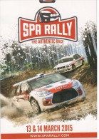 Spa Rally - The Authentic Race - 2015 - Rallye