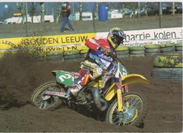 Motorsport - Brommer Bromfiets Motor :Marnicq Bervoets - 250 Cc Klasse Wereldkampioen Cross Des Nations - Motorcycle Sport