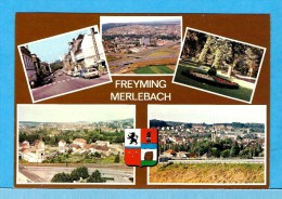 FREYMING MERLEBACH   -   ** 5 VUES **   -   Editeur : PIERRON   -   N° V.M.732 - Freyming Merlebach