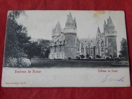 FAULX LES TOMBES  (environs De Namur)  -   Le Château De Faulx   -  (2 Scans) - Gesves