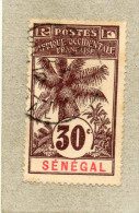 SENEGAL : Palmiers - Arbres - Flore - - Oblitérés