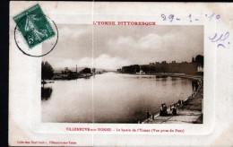 89, VILLENEUVE SUR YONNE, LE BASSIN DE L'YONNE  , 2 SCANS - Neuvy Sautour