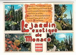 Monaco - Le Jardin Exotique - Multi-vues - Editeur: S.E.P.T N°1478 - Exotic Garden