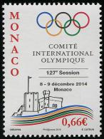 MONACO - 2015 - 127e Session Du C.I.O., Anneaux Olympiques - 1v Neufs // Mnh - Unused Stamps