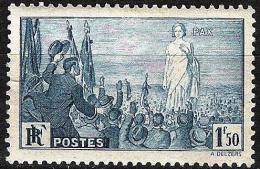 Pazifistenkongess 1936:  "Göttin PAX" Michel-No.334 ** MNH  (Mi € 20.00) - Mitología