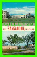 SASKATOON, SASKATCHEWAN - VISIT THAT CITY - 2 MULTIVUES - TRAVEL IN 1966 - - Saskatoon