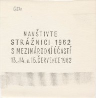 J1857 - Czechoslovakia (1945-79) Control Imprint Stamp Machine (R!): Visit Strážnice (folk Festival) With Internationa.. - Ensayos & Reimpresiones