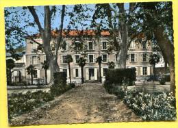 84. BEAUMES DE VENISE - Hôtel Du Chateau - La Facade Et Le Parc - Beaumes De Venise
