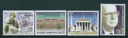 Greece 2001 Anniversaries And Events Partial Set MNH Y0387 - Nuovi