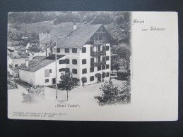 AK SCHRUNS Hotel Taube Ca.1900// D*16532 - Schruns