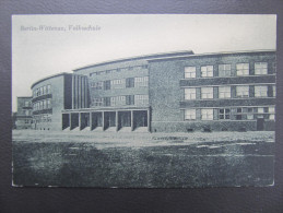 AK BERLIN WITTENAU REINICKENDORF Volksschule Ca.1920 // D*16535 - Reinickendorf