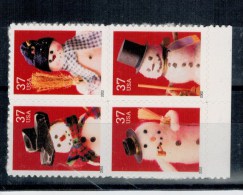 US USA 2002 ** MNH - Blocchi & Strisce