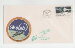 USA Beleg Auf  Die Skylab-Raumstation - Noord-Amerika