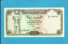 YEMEN ARAB REPUBLIC - 50 RIALS -  ND ( 1994 ) - P 27.A -  Sign. 9 - UNC. - Central Bank Of Yemen - 2 Scans - Yemen