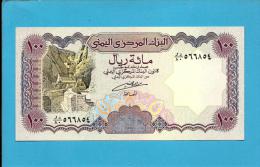 YEMEN ARAB REPUBLIC - 100 RIALS -  ND ( 1993 ) - P 28 -  Sign. 8 - AUNC. - Central Bank Of Yemen - 2 Scans - Jemen