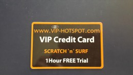 Spain-VIP CREDIT CARD-mint Card+1card Prepiad Free - Tarjetas De Crédito (caducidad Min 10 Años)