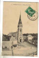 CPA AUNEAU (Eure Et Loir) - L'Eglise Saint Etienne - Auneau