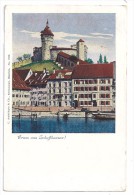 CPA Gruss Aus Schaffhausen Schaffhouse Suisse édit Andelfinger & Cie München N°2732 Dos Non Divisé Bon état - Schaffhouse